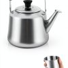 Odoland Camping Tea Kettle Stainless Steel 4L Dishwasher-1