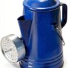 Grip Blue Retro Camping Coffee Percolator Removable Tank-0