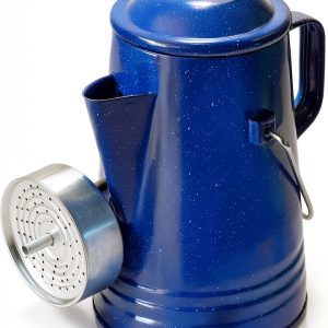 Grip Blue Retro Camping Coffee Percolator Removable Tank-0