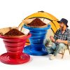 Bongpuda Silicone Pour Over Coffee Dripper Foldable Travel-6