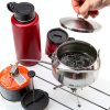 GSI Outdoors Stainless Steel Camping Kettle 1 Quart Brushed-1