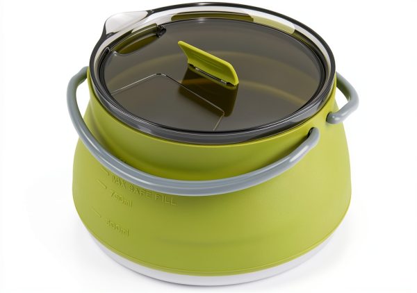Restaurantware Silicone Kettle Collapsible Pot for Camping-11