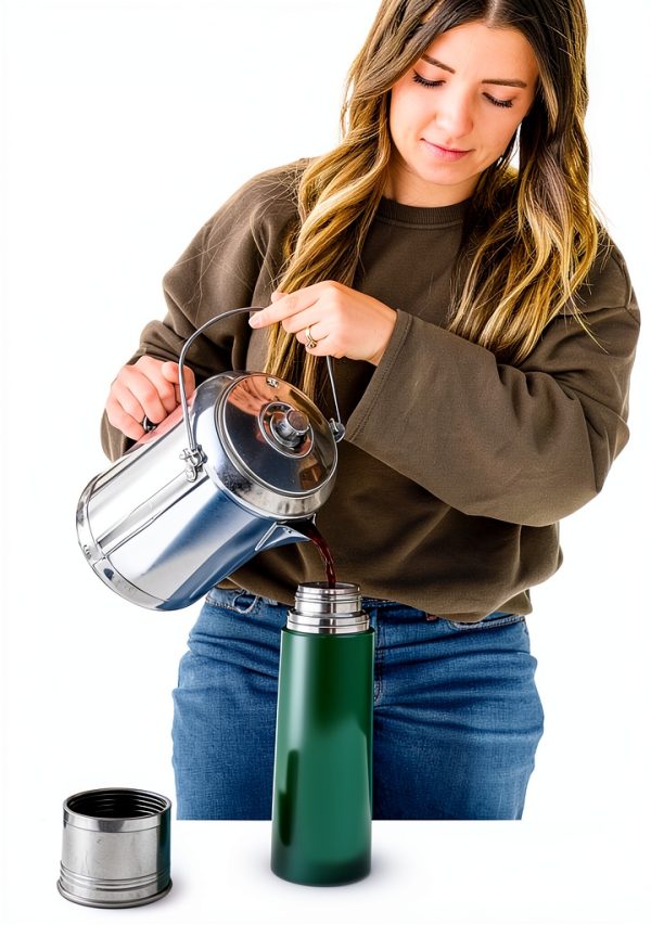 Stansport Aluminum Percolator Coffee Pot Camping Outdoor-8