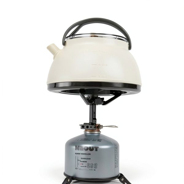 CAMPWOLF Collapsible Camping Kettle Light Khaki 1.5L-3