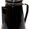 Stansport 8 Cup Percolator Black Baked Enamel Camping Coffee-0