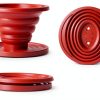 Bongpuda Silicone Pour Over Coffee Dripper Foldable Travel-1