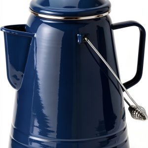 GSI Outdoors Coffee Boiler Stainless Steel Percolator Blue-0