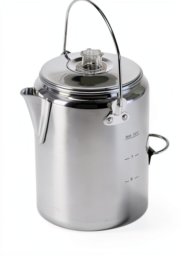 Stansport Aluminum Percolator Coffee Pot Camping Outdoor-9