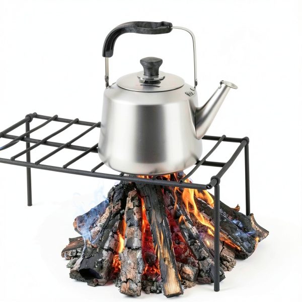 Odoland Camping Tea Kettle Stainless Steel 4L Dishwasher-4