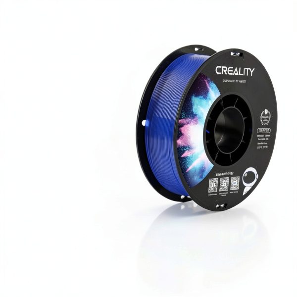 Creality PETG Filament Transparent Blue Clog Free Printing-4