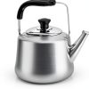 Odoland Camping Tea Kettle Stainless Steel 4L Dishwasher-0