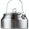 GSI Outdoors Stainless Steel Camping Kettle 1 Quart Brushed-0