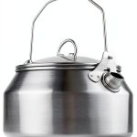 GSI Outdoors Stainless Steel Camping Kettle 1 Quart Brushed-0