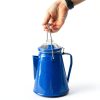 COLETTI Classic Percolator Camping Coffee Pot Steel Enamel-6