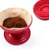 Bongpuda Silicone Pour Over Coffee Dripper Foldable Travel-2