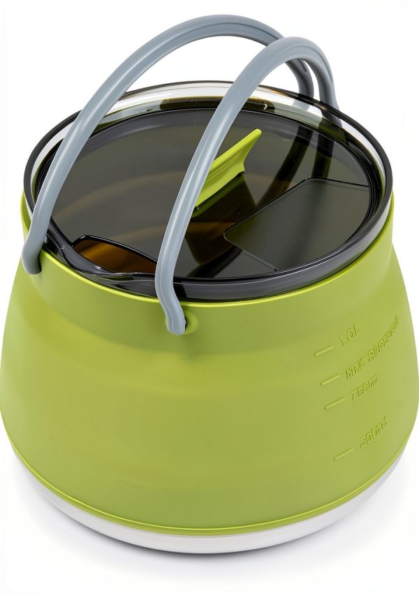 Restaurantware Silicone Kettle Collapsible Pot for Camping-1