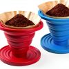 Bongpuda Silicone Pour Over Coffee Dripper Foldable Travel-0