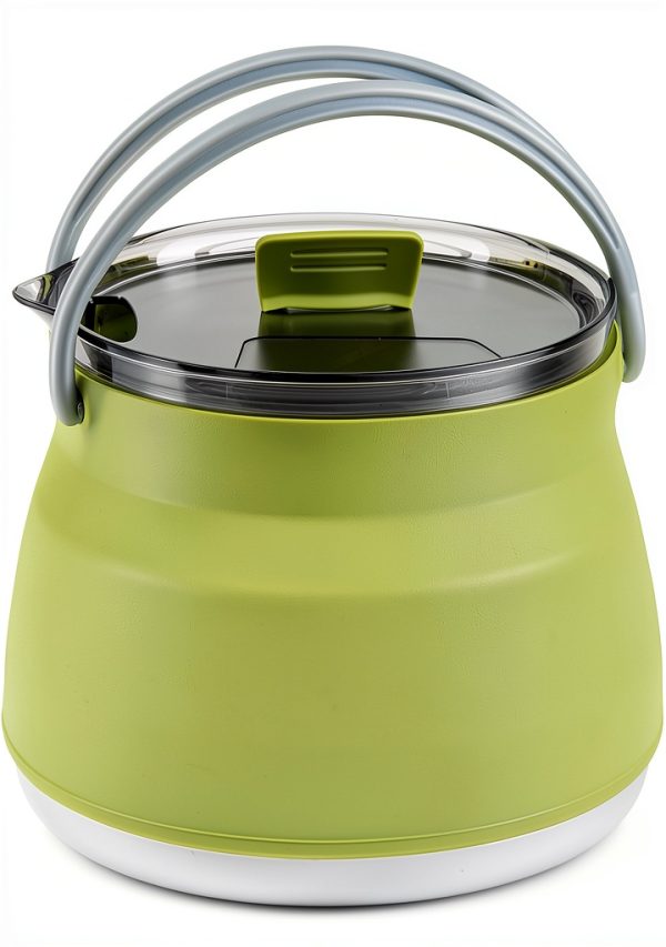 Restaurantware Silicone Kettle Collapsible Pot for Camping-12