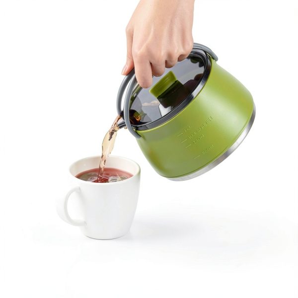 Restaurantware Silicone Kettle Collapsible Pot for Camping-5